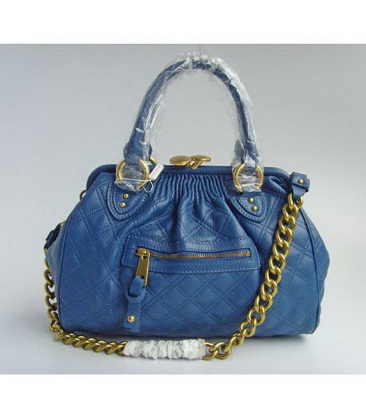 Marc Jacobs Stam Bag_Sapphire Pelle